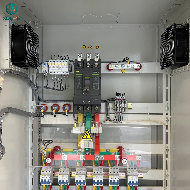 120kvar Painel de Correção de Potência Reativa para Quadro de Distribuição Industrial em Projeto Hospitalar