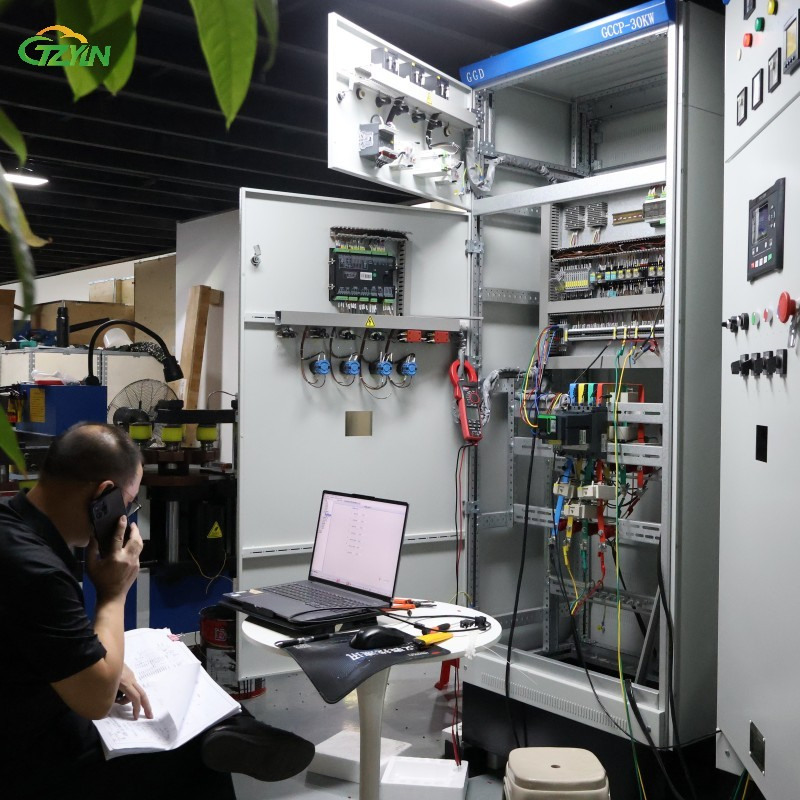 Painel de Sincronização de Gerador Personalizado com Interruptor de Energia para Armário de Backup de Data Center