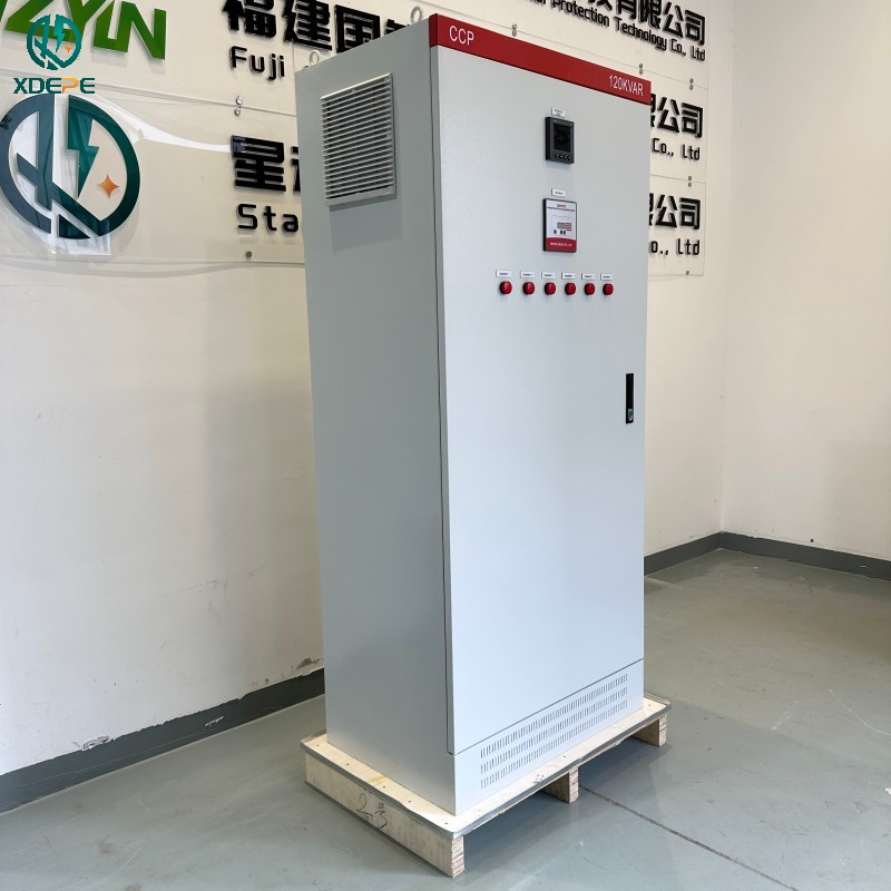 120kvar Painel de Correção de Potência Reativa para Quadro de Distribuição Industrial em Projeto Hospitalar