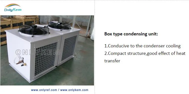 Unidade de Refrigeração Montada no Telhado com Condensador de Descarga Superior Refrigerado a Água