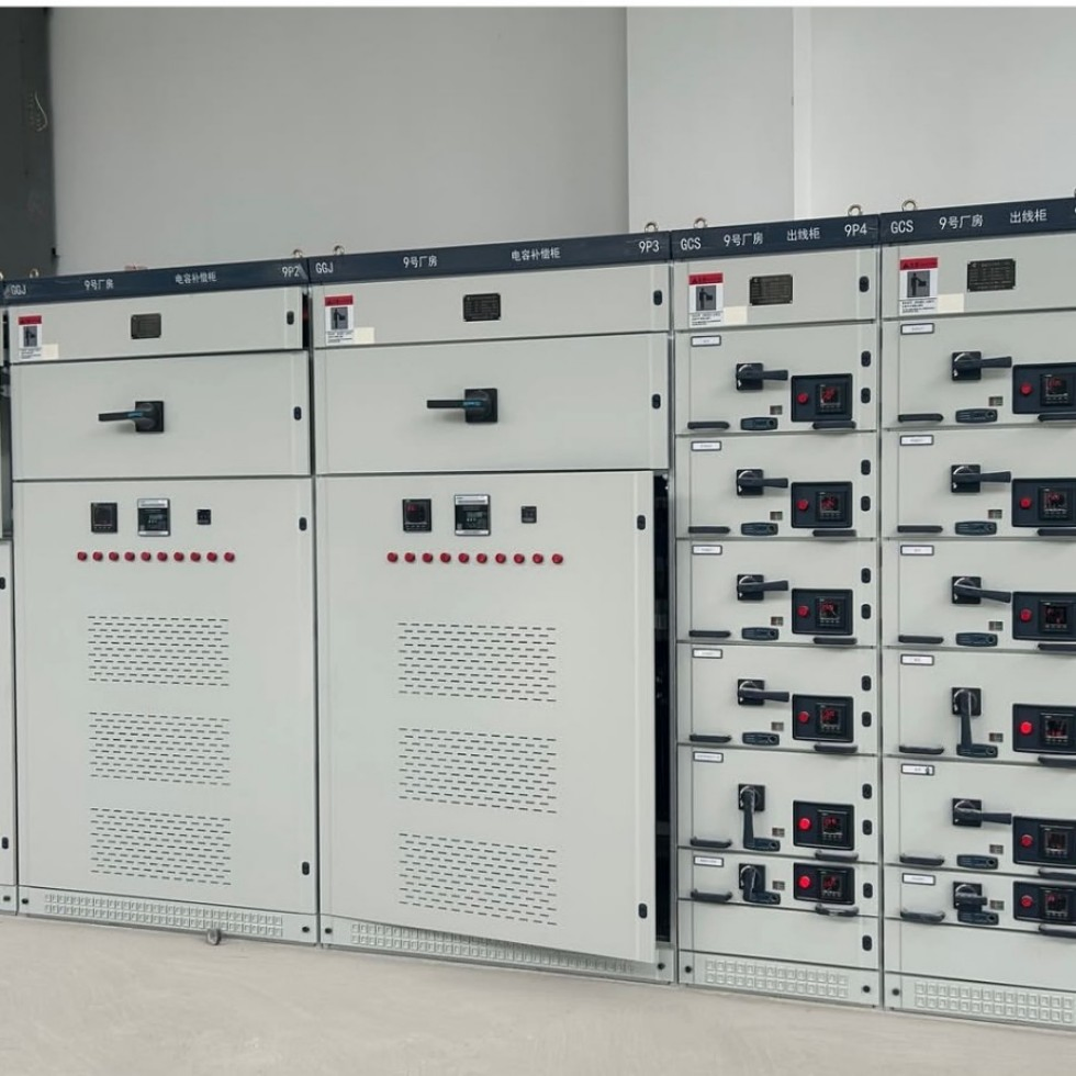 415V 500kvar Painel de Banco de Capacitores para Compensação de Potência Reativa em Fábrica