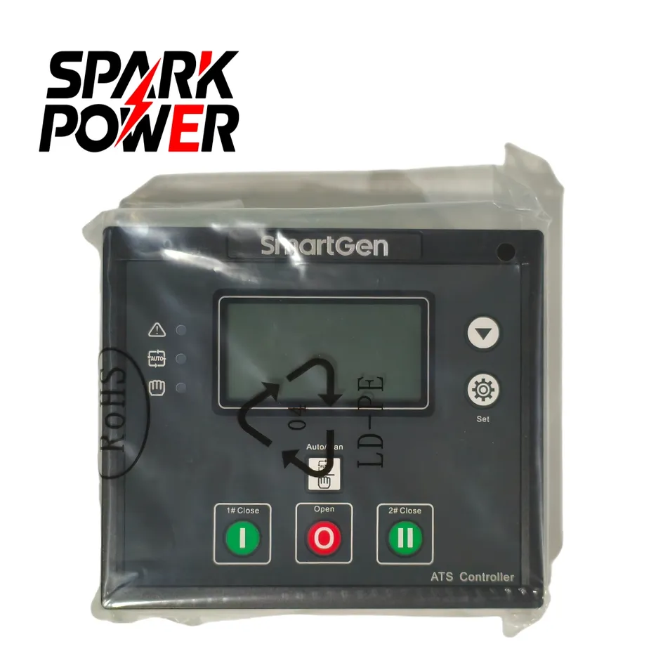 Painel de Controle de Monitoramento de Potência Dual Inteligente ATS para Sistema de Backup de Genset a Diesel Hat560nbc