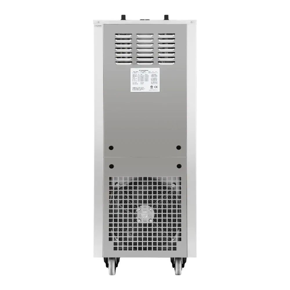 Unidade de resfriamento de ar embutida em aço inoxidável e alumínio para ambientes internos, equipamentos elétricos e gabinetes