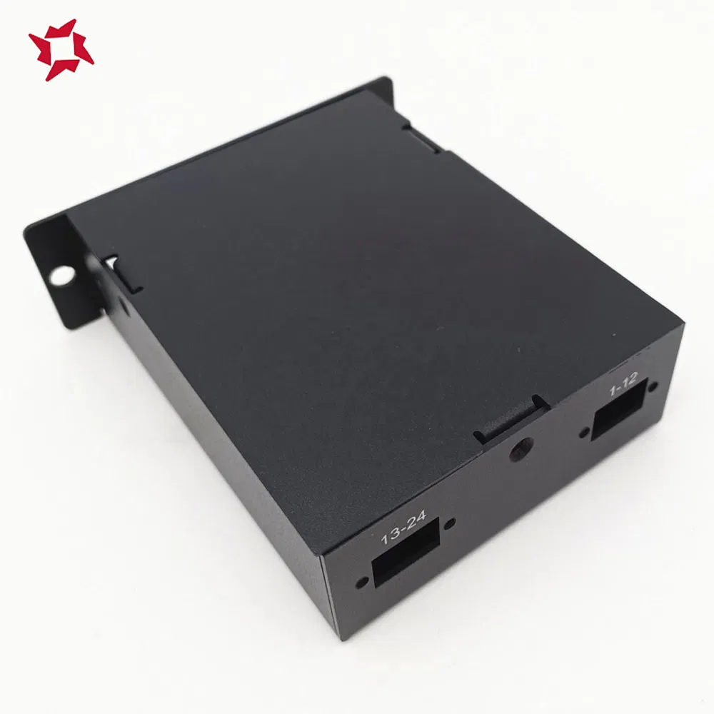 Caixa de metal para equipamentos elétricos autônoma, resistente, em aço laminado a frio, à prova de intempéries, com controlador lógico programável de alta qualidade