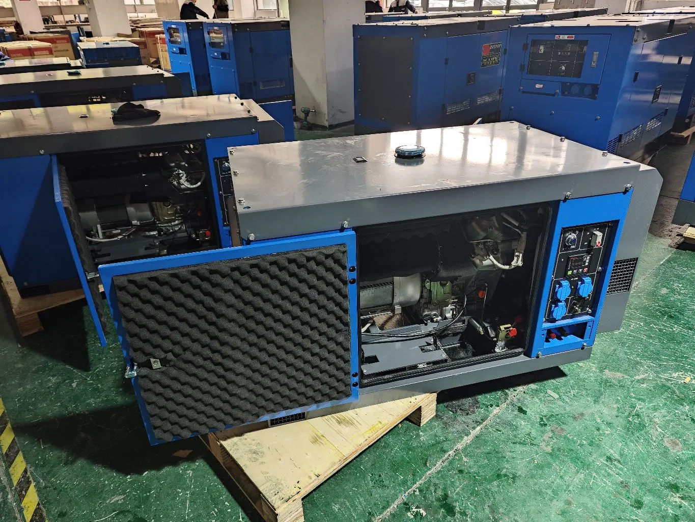 Gerador Diesel Silencioso de 16 kVA Confiável para Energia de Backup Residencial