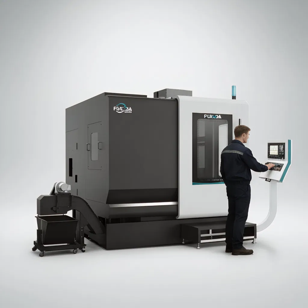 Projeto Turnkey Centro de Usinagem CNC para Produção de Capas de Telefone Complexas