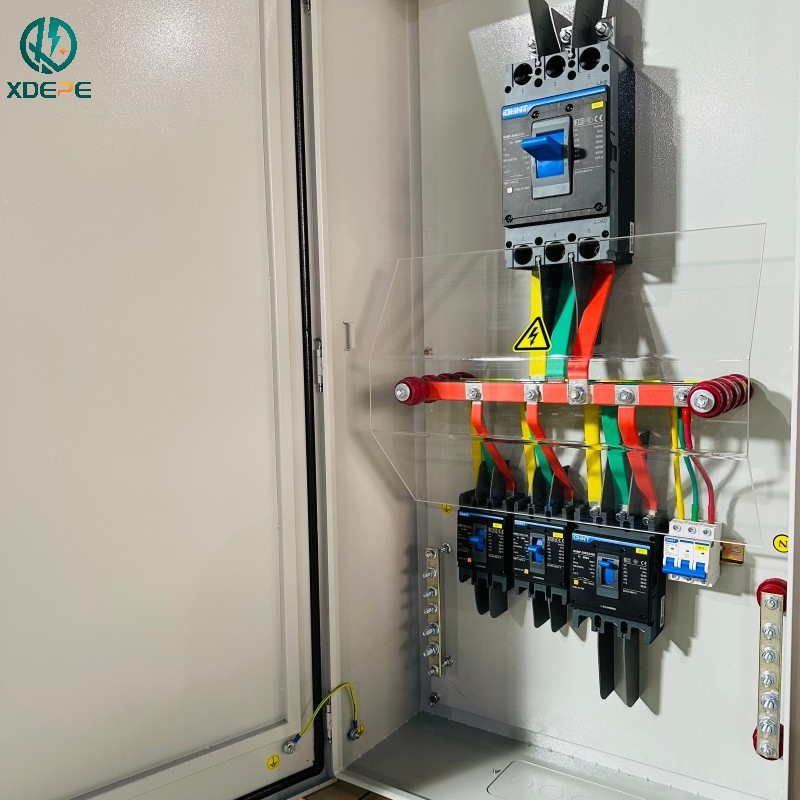 380V Painel de Distribuição Interruptor de Múltiplos Circuitos para Armazém Industrial
