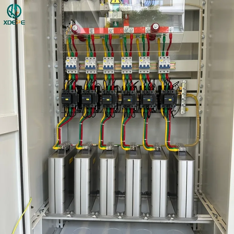 120kvar Painel de Correção de Potência Reativa para Quadro de Distribuição Industrial em Projeto Hospitalar