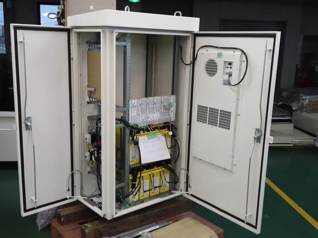 Unidade de Ar Condicionado do Tipo Gabinete Enclosure Elétrico de Ar Condicionado 48VDC Alimentado
