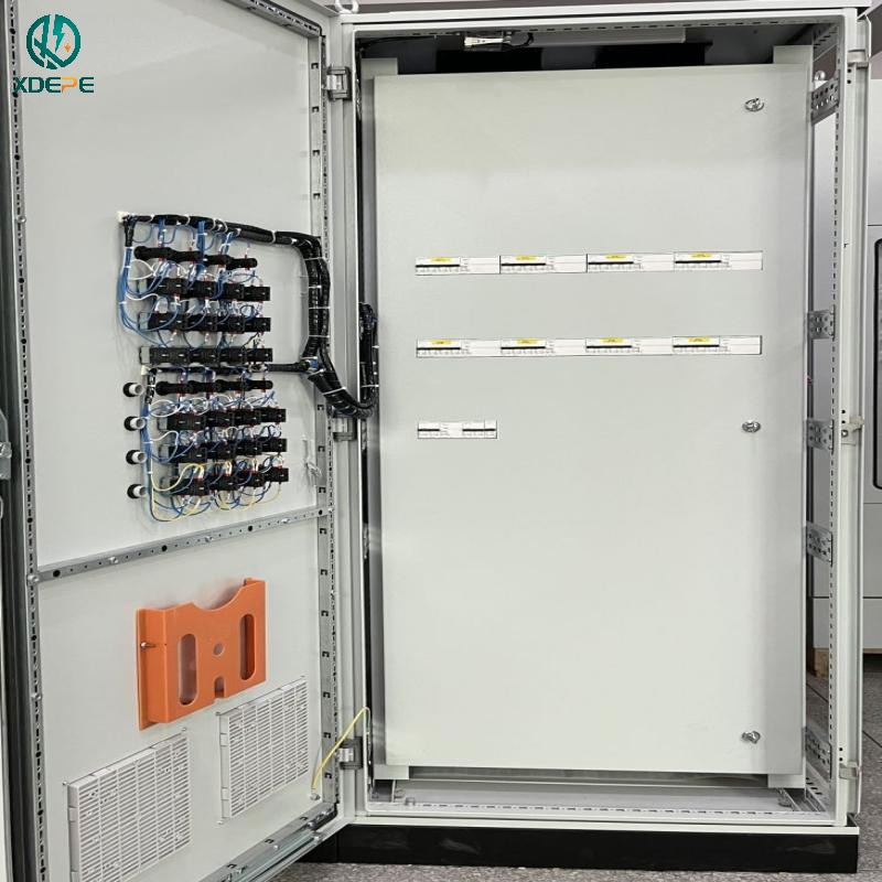 Painel de Distribuição de Montagem Completa, Interruptor de Potência PLC para Sistema de Equipamento Industrial
