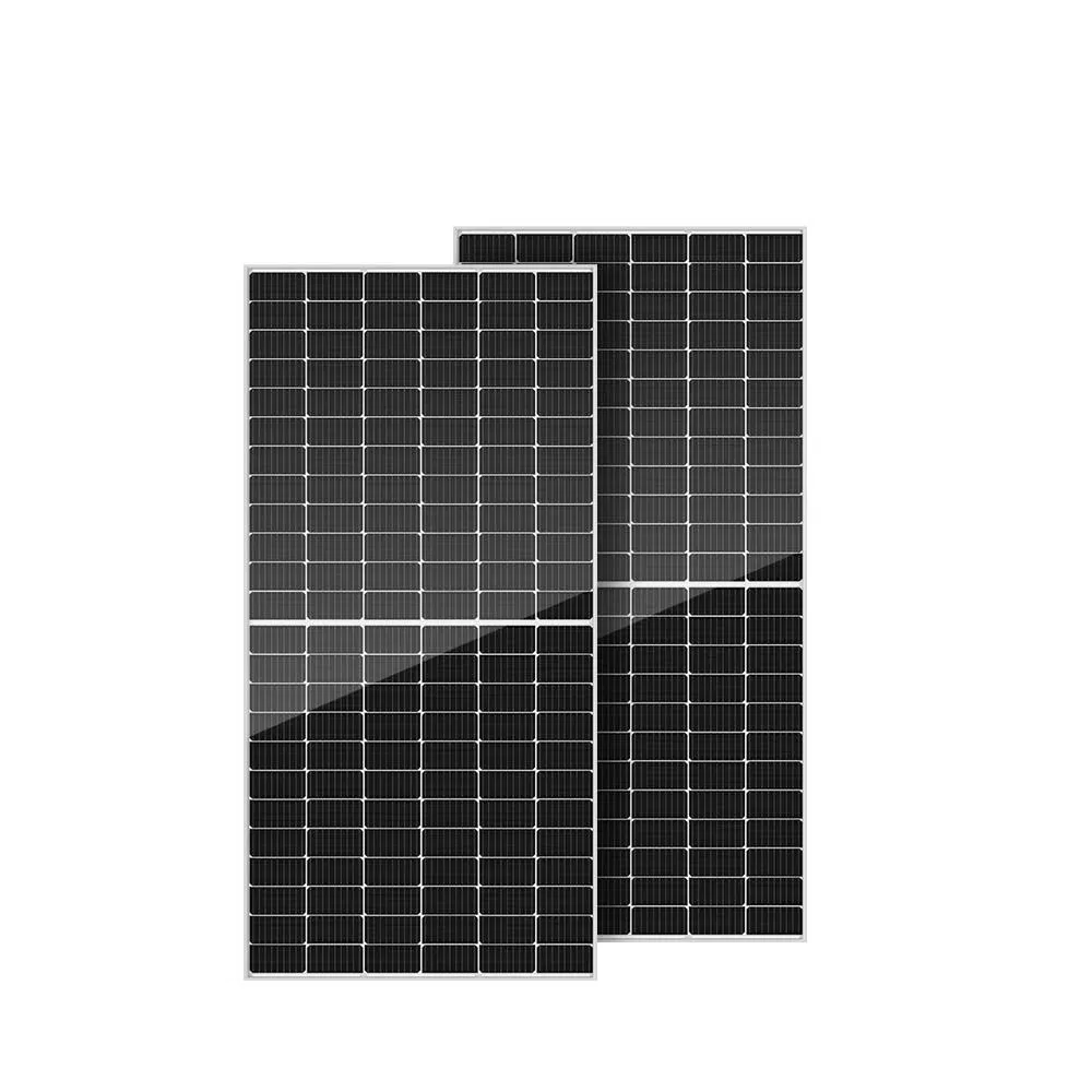 Fonte de Alimentação de Backup Módulo Solar Fotovoltaico 300W 400W 500W 600W Painel Solar de Meio Célula PERC