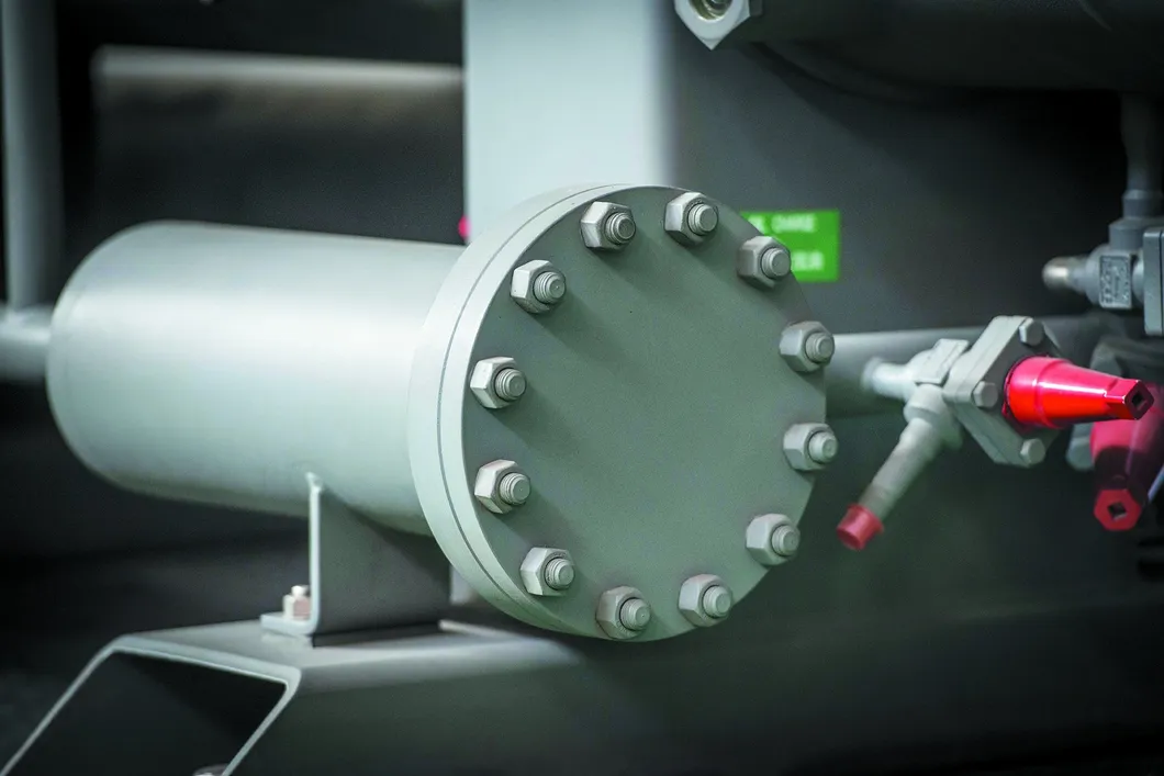 Unidades de condensação de compressor de parafuso para sala de armazenamento a frio congelado