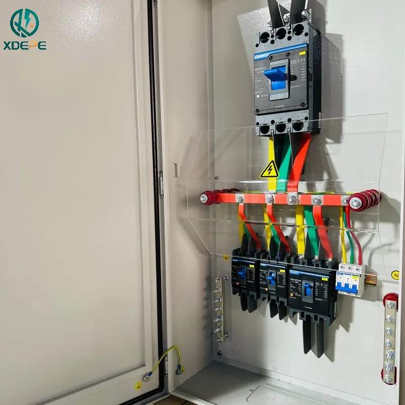 380V Painel de Distribuição Interruptor de Múltiplos Circuitos para Armazém Industrial