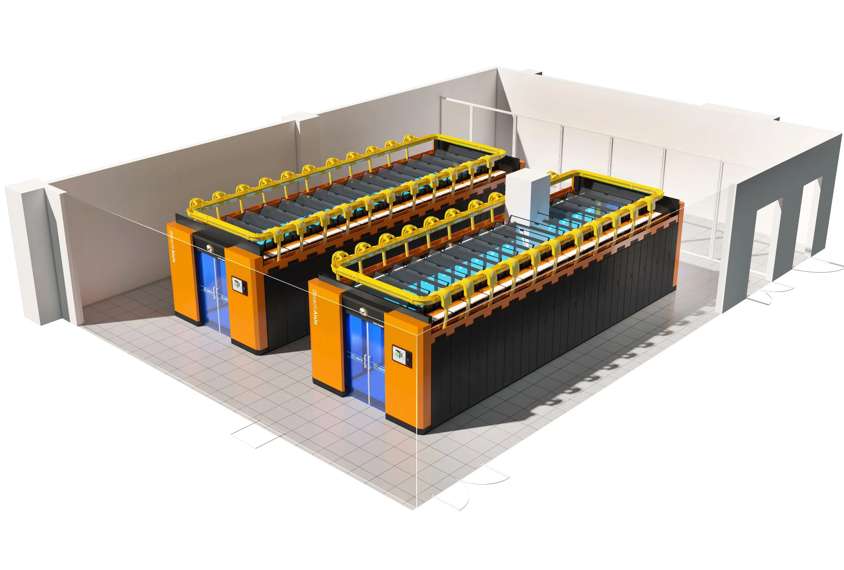 Centro de Dados Modular Micro Ai-Driven Vertiv Smartaisle 3 para Máxima Eficiência e Velocidade de Implantação
