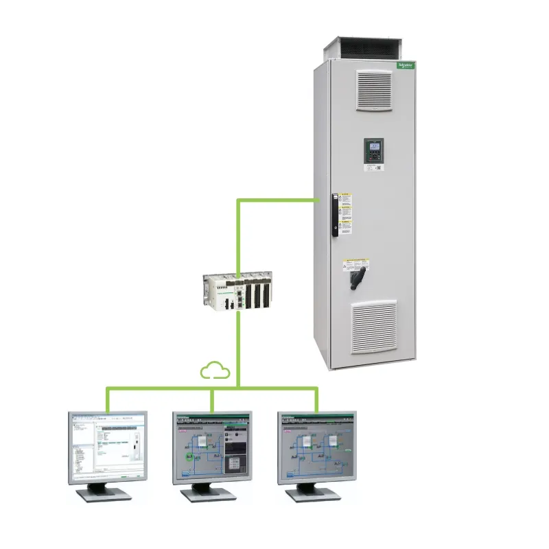 Painel de Seccionamento de Média Tensão Trifásico Compacto Mvnex para Aplicações de Acionamento VFD, Distribuição de Energia e Fornecimento de Energia para Oficinas Industriais