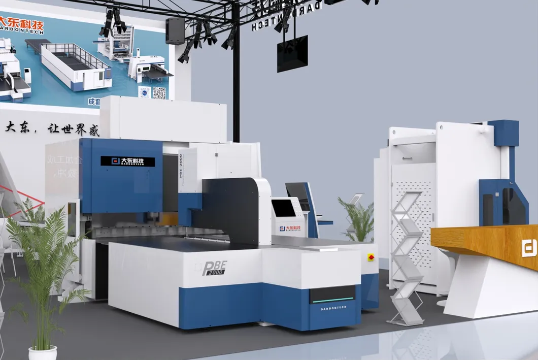 Dobradora CNC detalhes