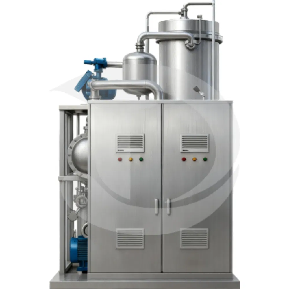 Unidade de Destilação de Refino Molecular de Separação por Refluxo de Bomba de Calor de Alta Pureza e Alta Gravidade