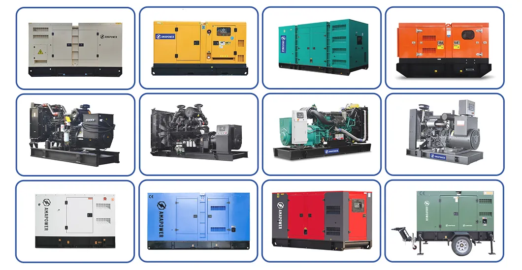 150kVA Painel de Controle do Gerador de Backup Tensão Nominal 110V-690V