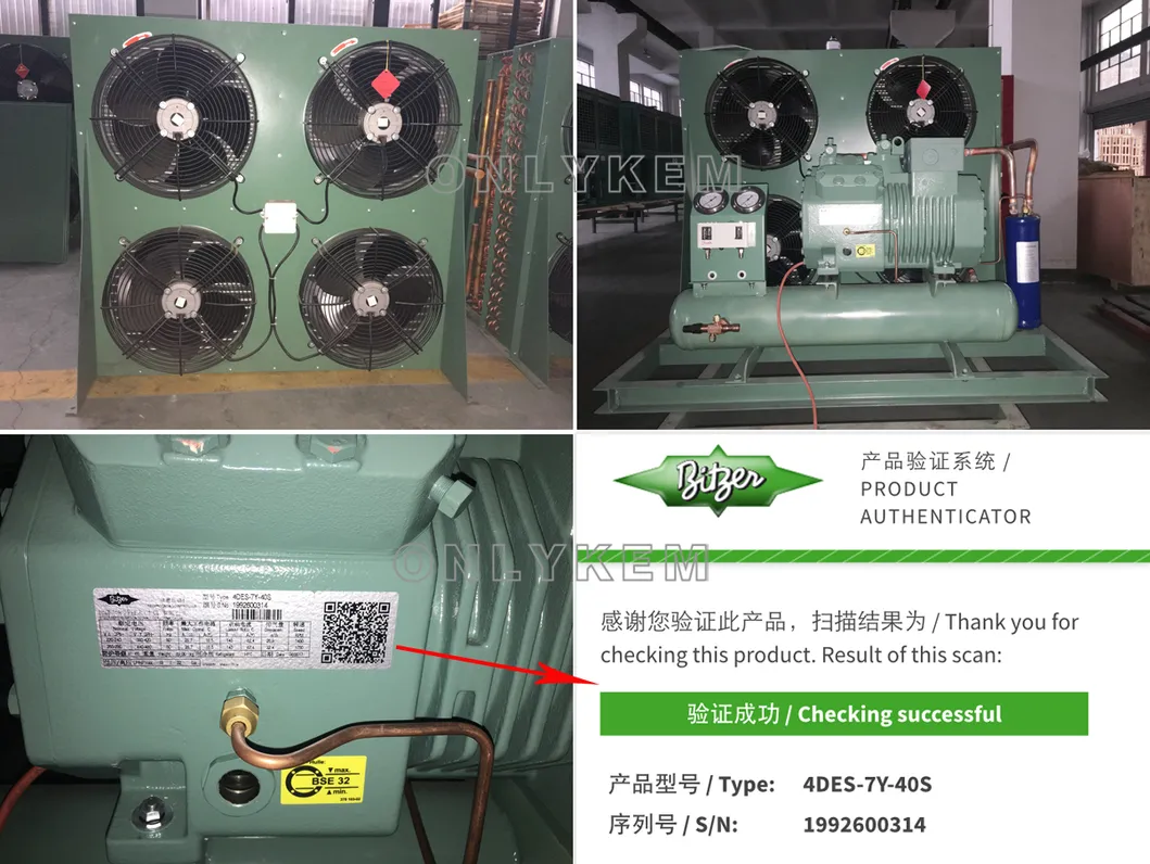 Unidade de Refrigeração Montada no Telhado com Condensador de Descarga Superior Refrigerado a Água