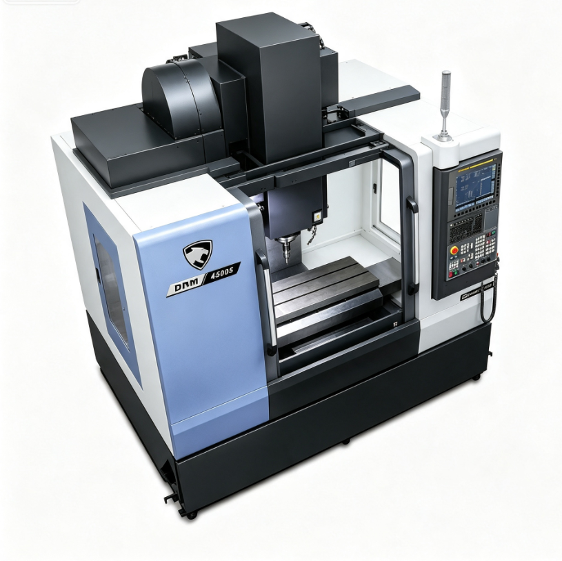 Centro de Usinagem Vertical CNC de Alta Performance e Precisão para Projetos Avançados
