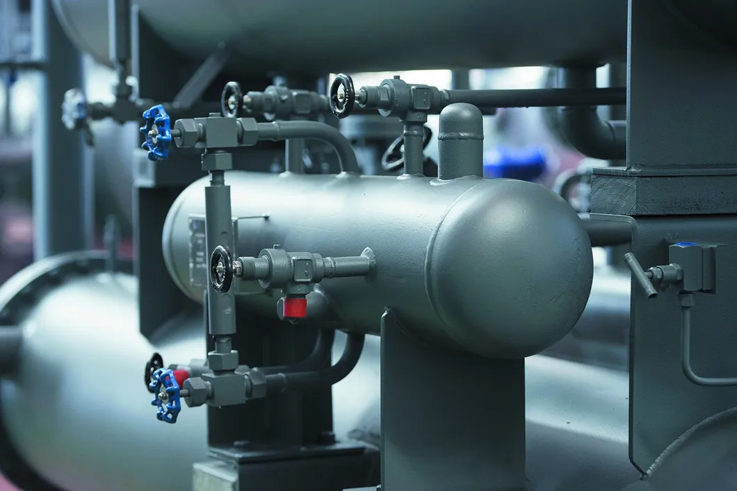 Unidades de condensação de compressor de parafuso para sala de armazenamento a frio congelado