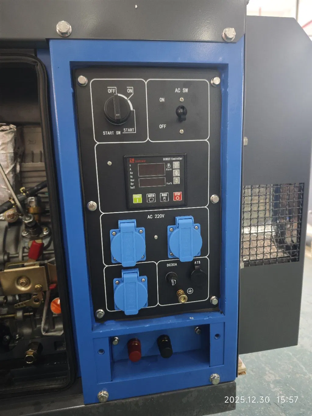 Gerador Diesel Silencioso de 16 kVA Confiável para Energia de Backup Residencial