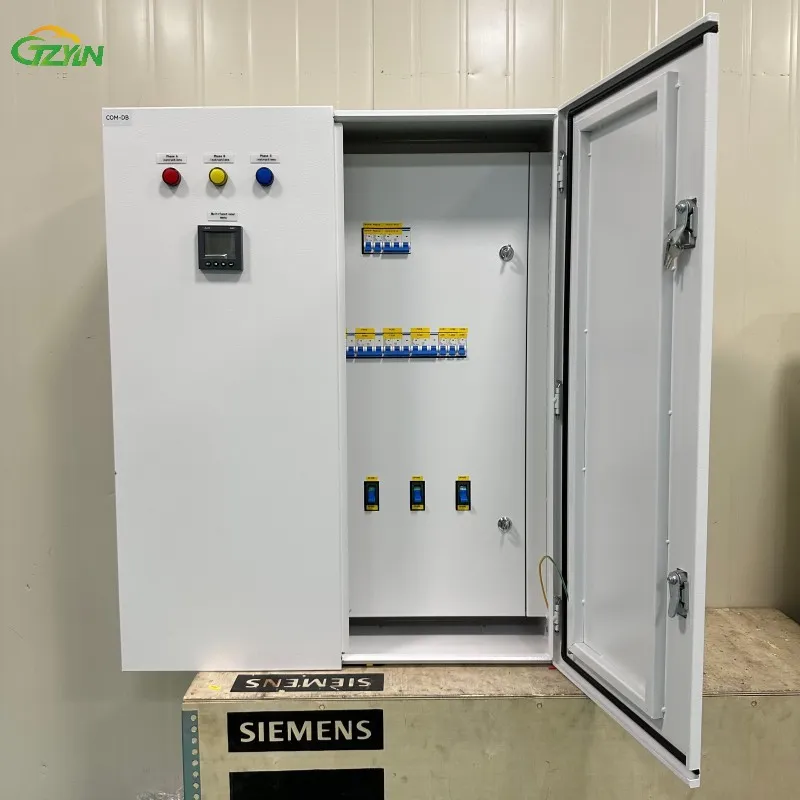 Caixa de Painel de Controle Industrial Armário de Distribuição de Energia Elétrica para Distribuição de Energia em Fábrica