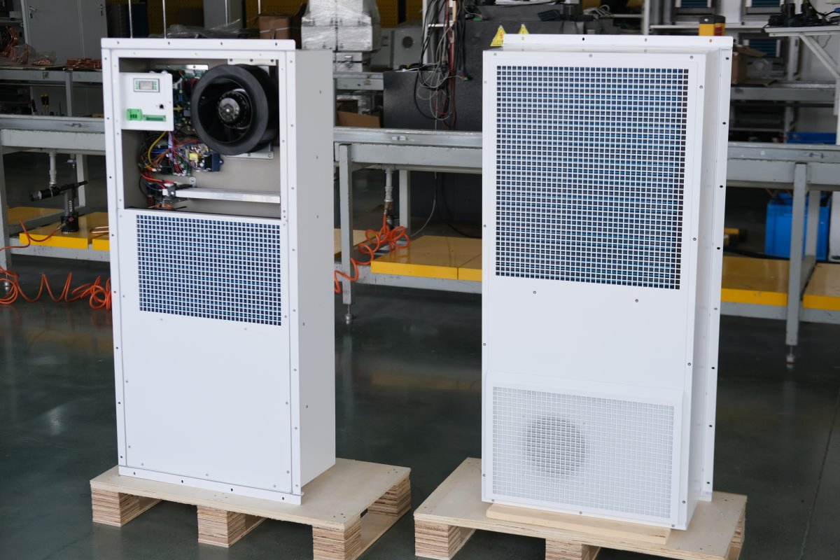 Unidade de Resfriamento de Ar Condicionado para Sala de Controle Externa Industrial IP55