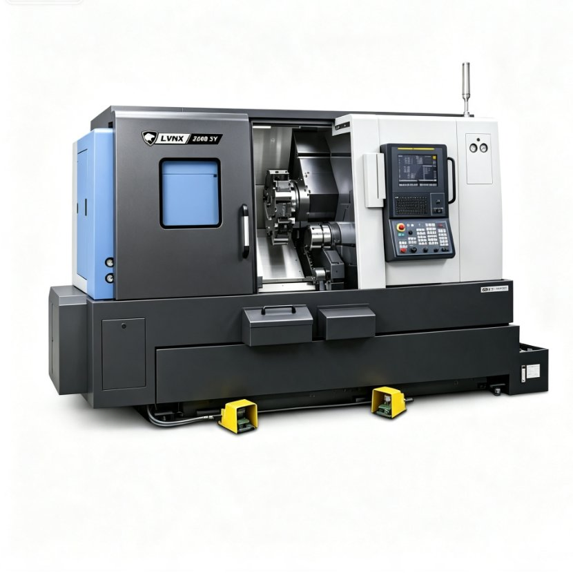 Flexible Custom Optional Modules Twin-Spindle Turning Center