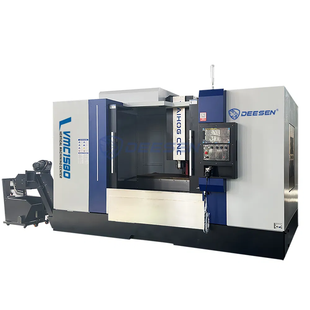 Máquina de Corte CNC Acessível Deesen Vmc 1580 Grande Centro de Usinagem Vertical