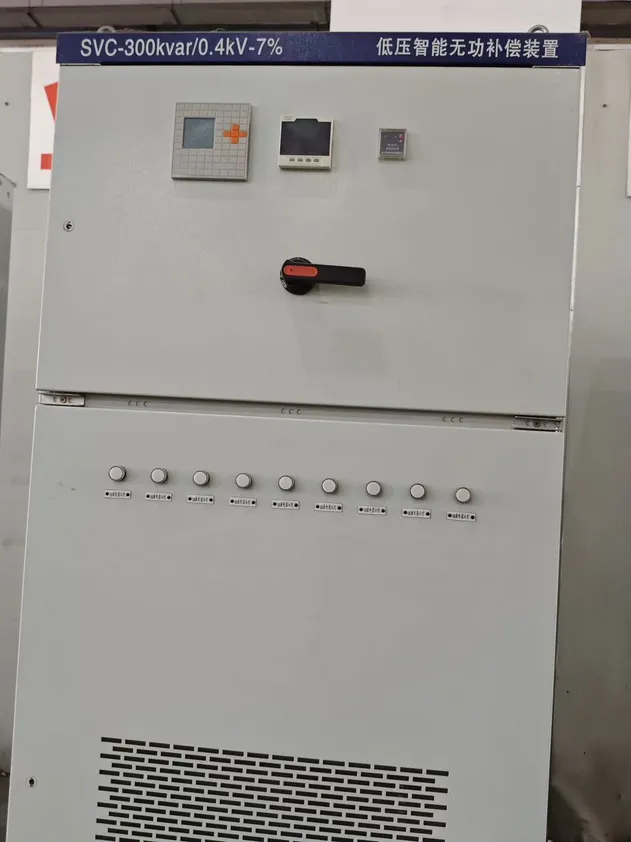 480V 600kvar Painel de Banco de Capacitores para Compensação de Potência Reativa com Reator Desintonizado