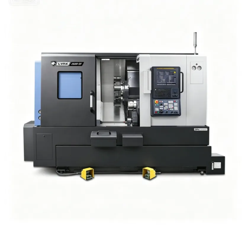 Flexible Custom Optional Modules Twin-Spindle Turning Center