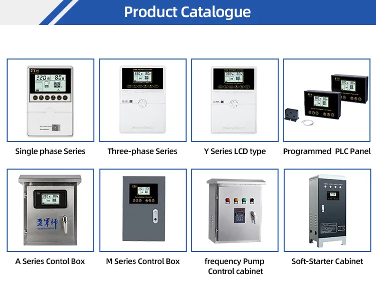 AC380V-415V/4kw Painel de Controle da Bomba de Pressão Elétrica Industrial