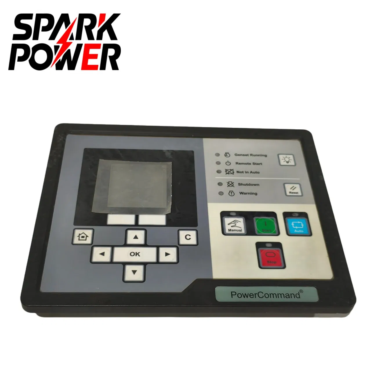 Placa de Monitoramento de Genset Diesel Industrial de Substituição HMI220 para Unidade de Gerador de Backup de Grande Potência