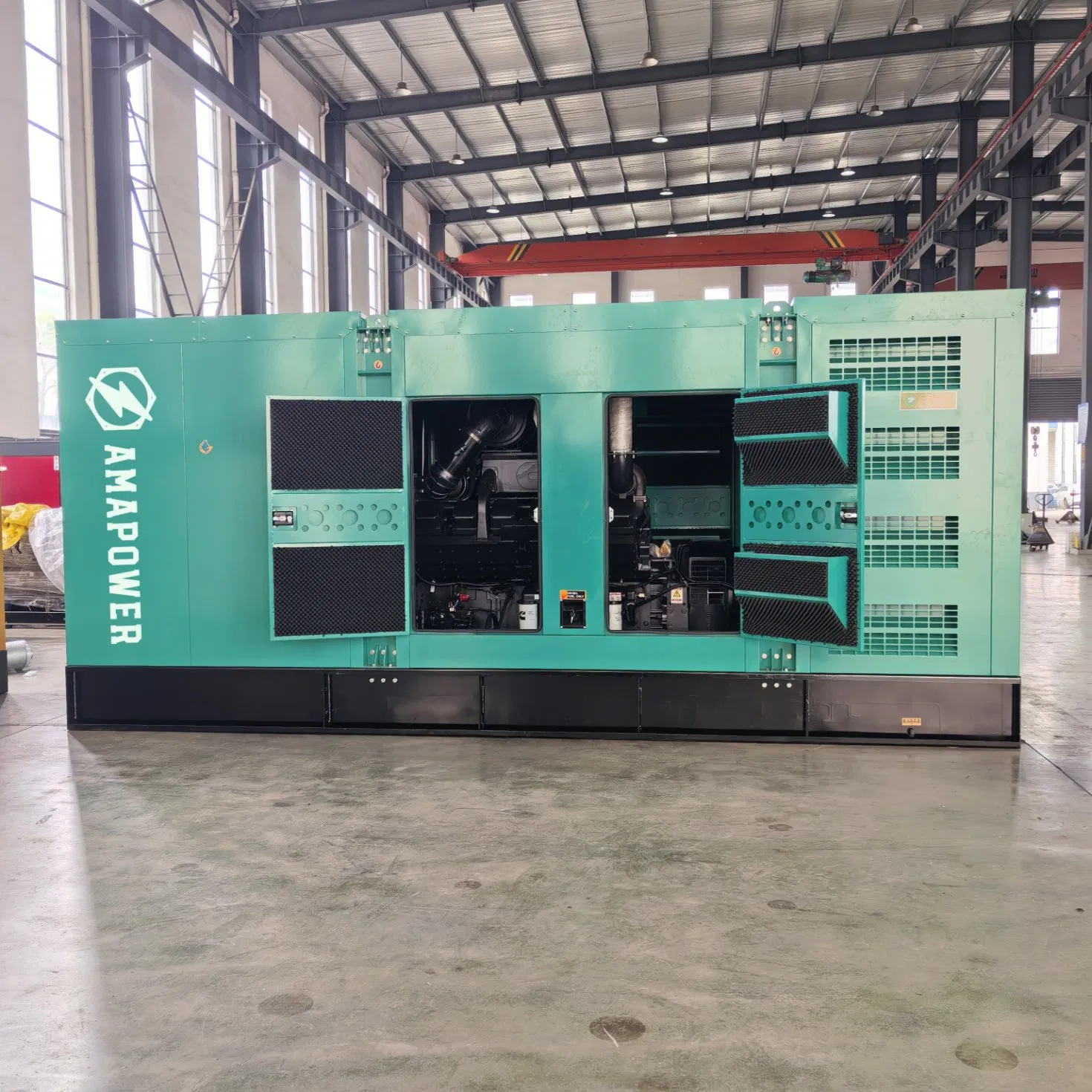 50kVA Gerador de Backup de Energia, Painel de Controle Comap, 110V-690V
