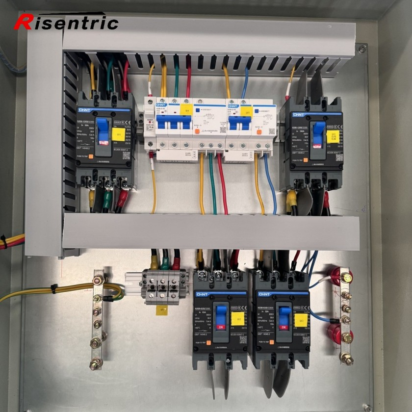 400A Painel de Controle do Disjuntor Personalizado IP56 Painel Elétrico Mcc para Distribuição de Energia Industrial
