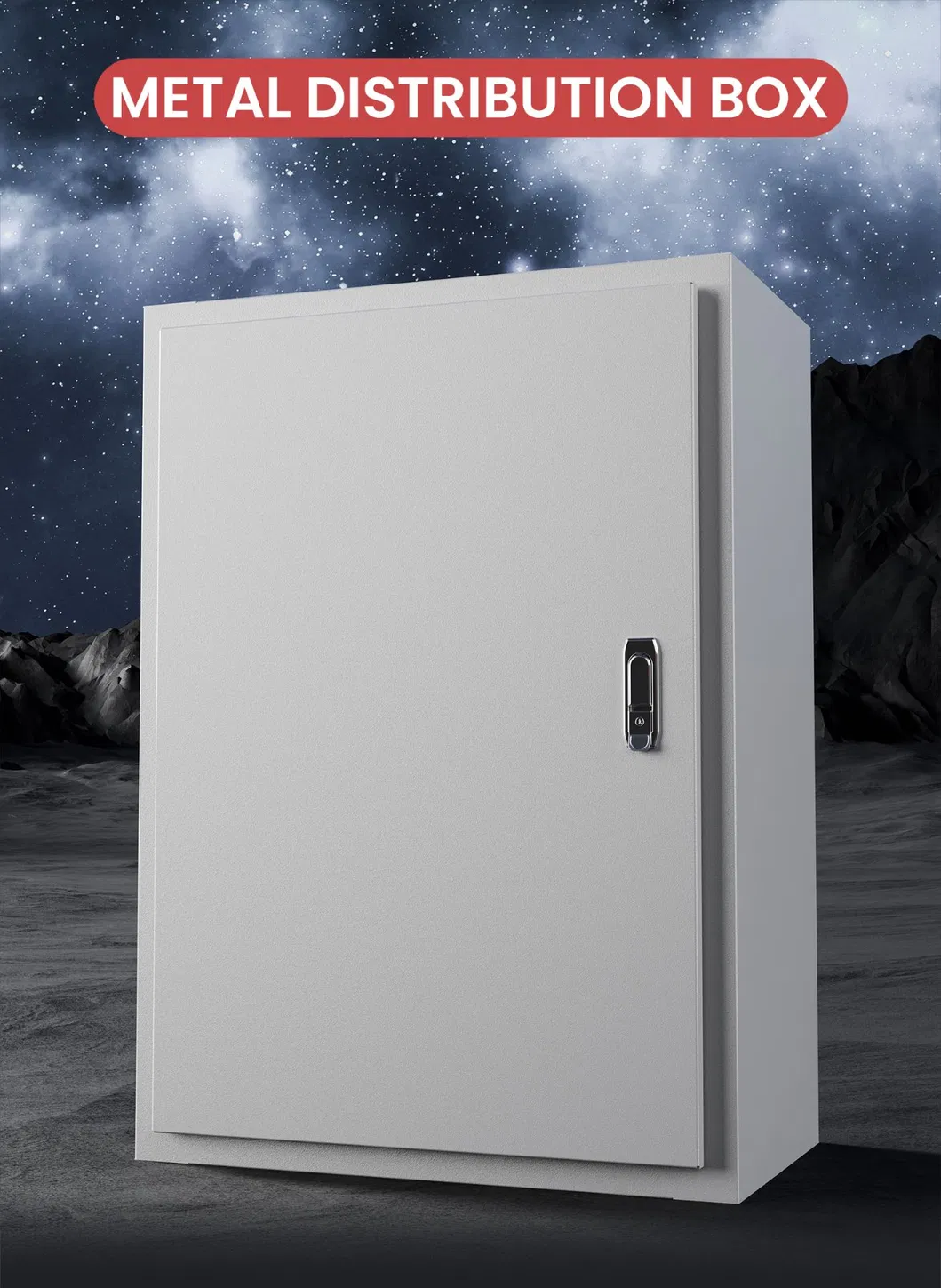 Caixa de Junção Elétrica à Prova d'Água de Alta Resistência para Controle de Conduíte Personalizado