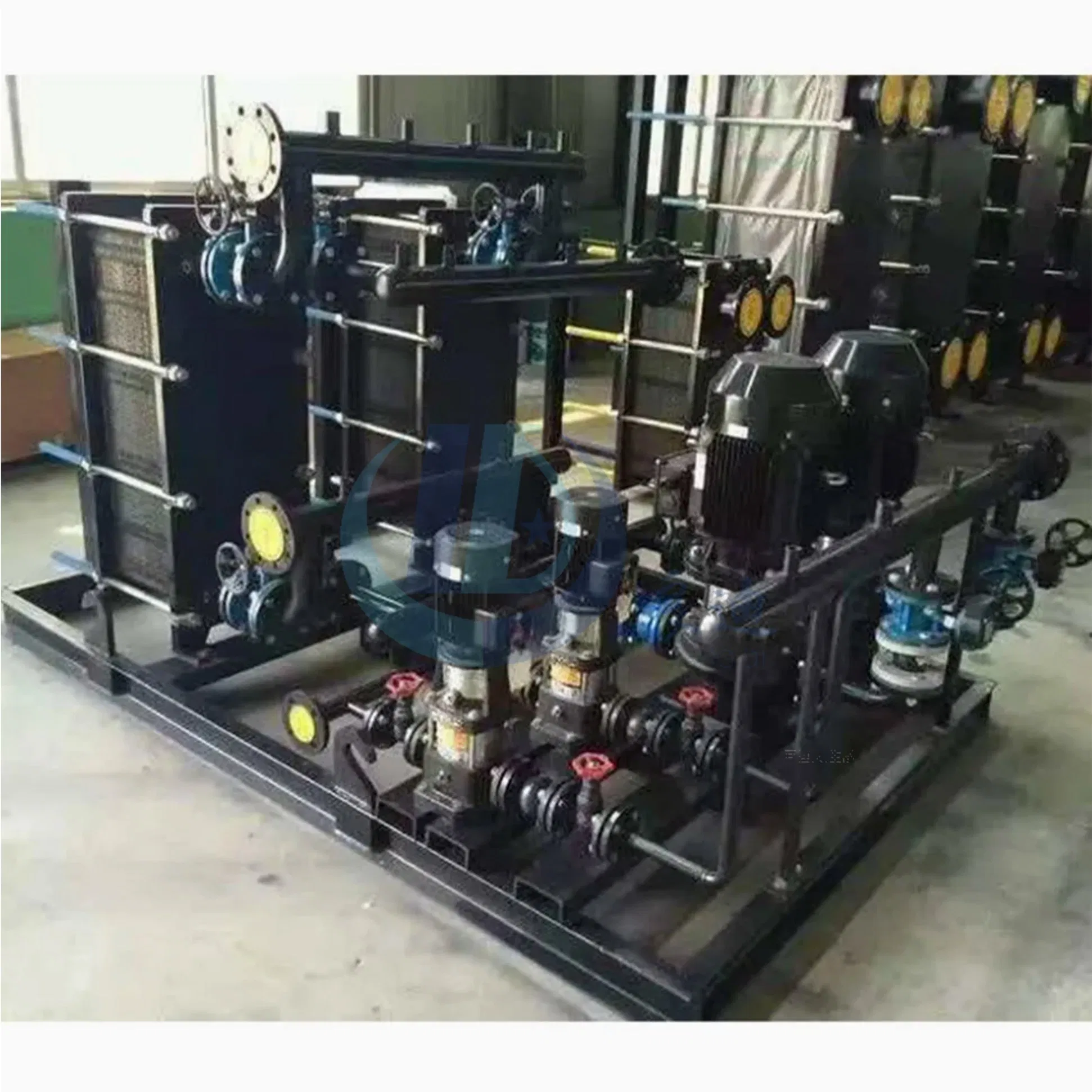 Placa de Recuperação de Calor Residual para Usina Industrial com Laços de Reciclagem de Calor Unidade de Troca de Calor Eficiente