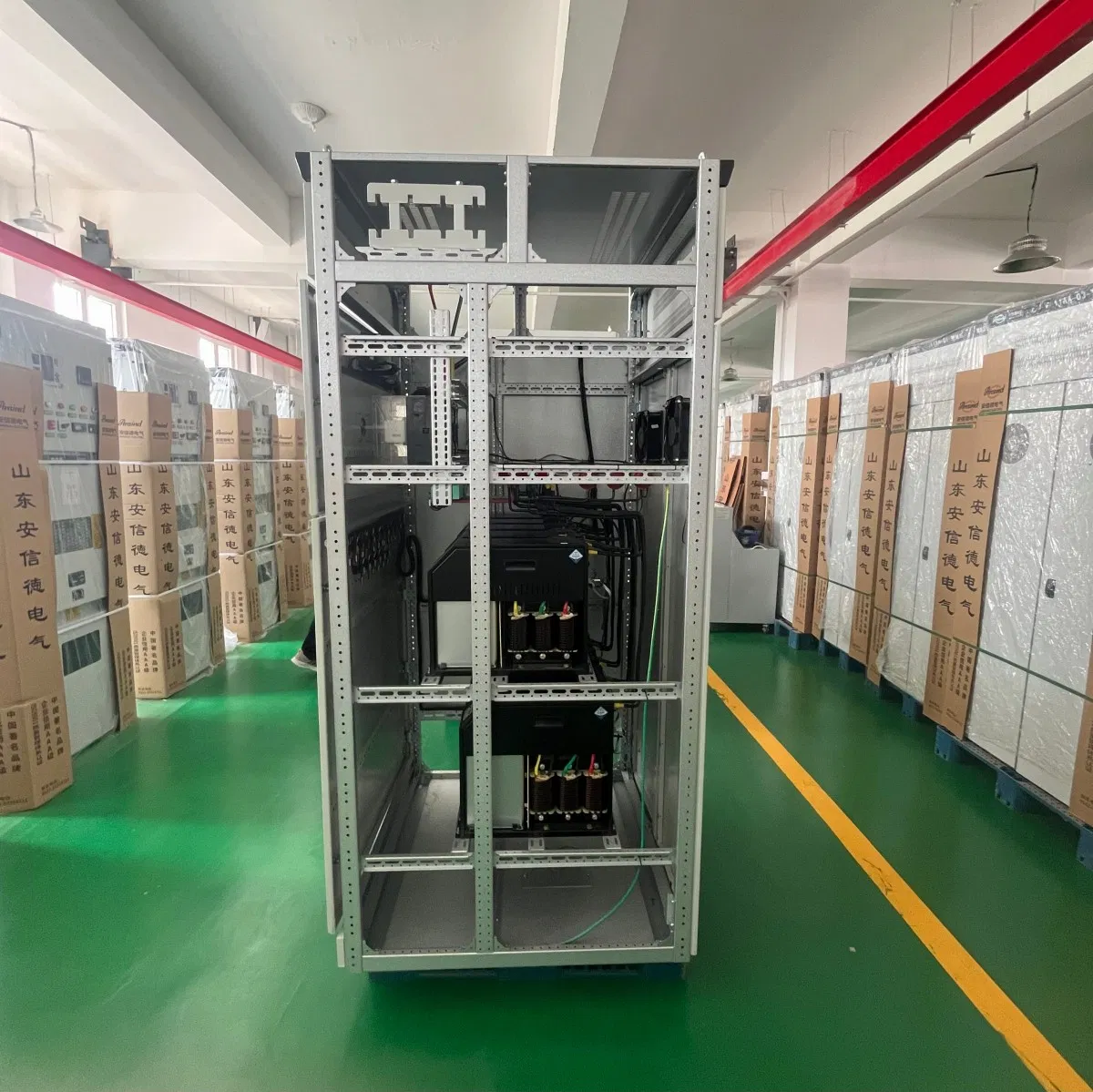 Gabinete de Compensação Inteligente de Potência Reativa de Baixa Tensão Ggj com Painel de Capacitores para Sistema de Energia e Oficina OEM/ODM CE/CCC/IEC/ISO9001