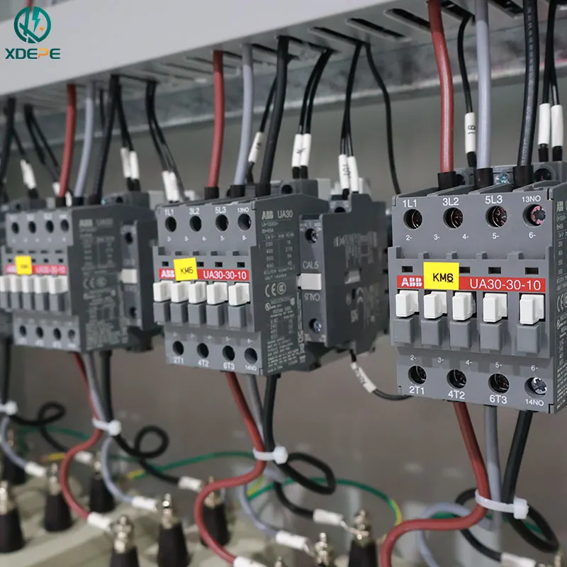 Painel de Distribuição Reativa de Baixa Tensão para Correção do Fator de Potência Industrial para Planta