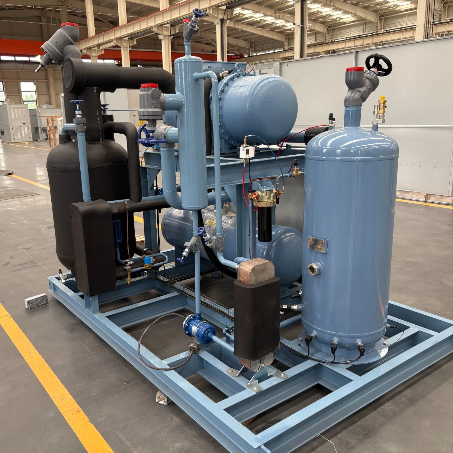 Unidade de Refrigeração de Compressor de Parafuso Paralelo OEM Confiável para Armazenamento a Frio