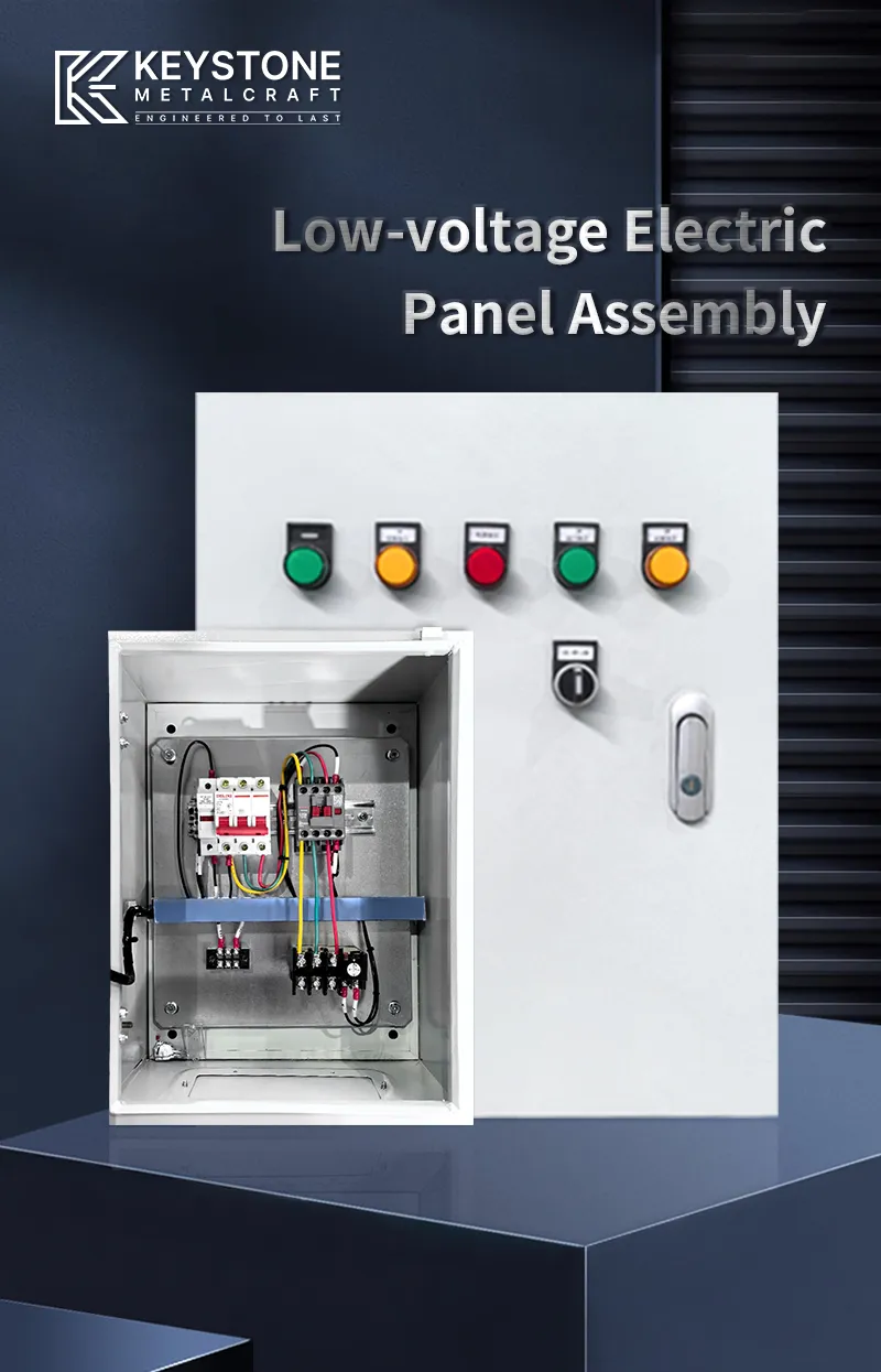 Painel Elétrico Industrial Robusto para Necessidades de Distribuição de Energia de Alta Demanda