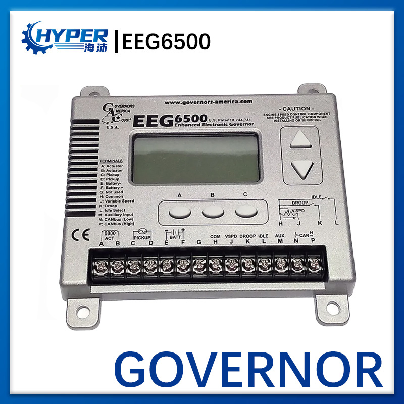 Controlador Eletrônico de Velocidade de Gerador Diesel Original EEG6500 Painel de Controle Genuíno Série GAC Alta Qualidade