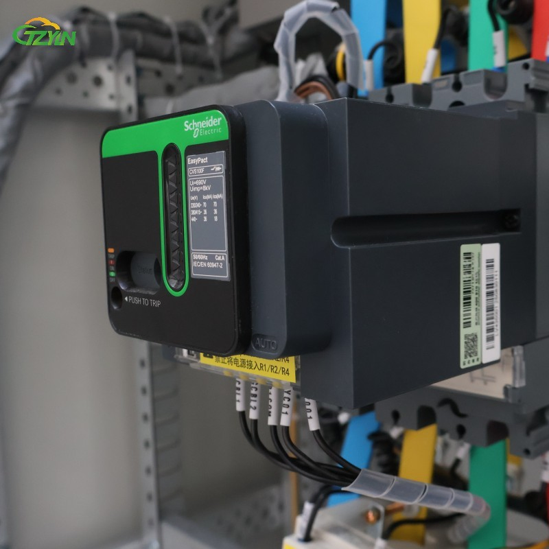 Painel de Sincronização de Gerador Personalizado com Interruptor de Energia para Armário de Backup de Data Center