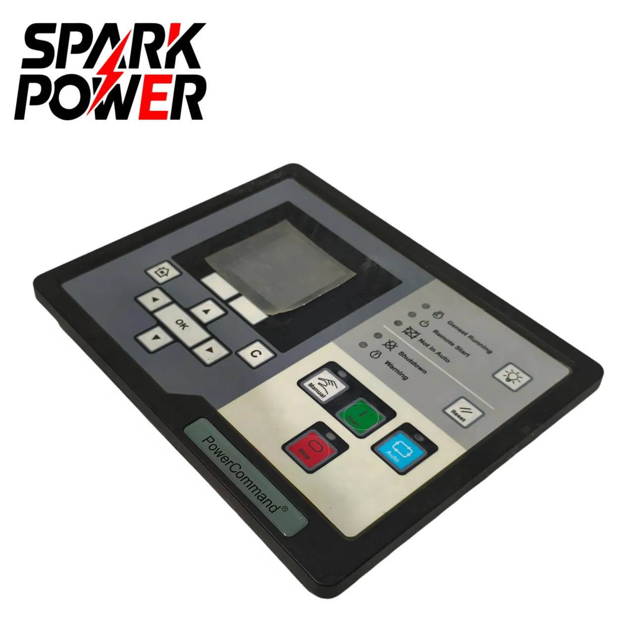 Placa de Monitoramento de Genset Diesel Industrial de Substituição HMI220 para Unidade de Gerador de Backup de Grande Potência