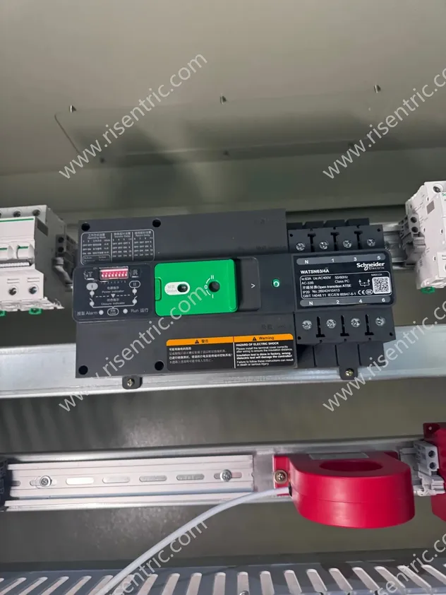 Painel Elétrico ATS Detalhe 2