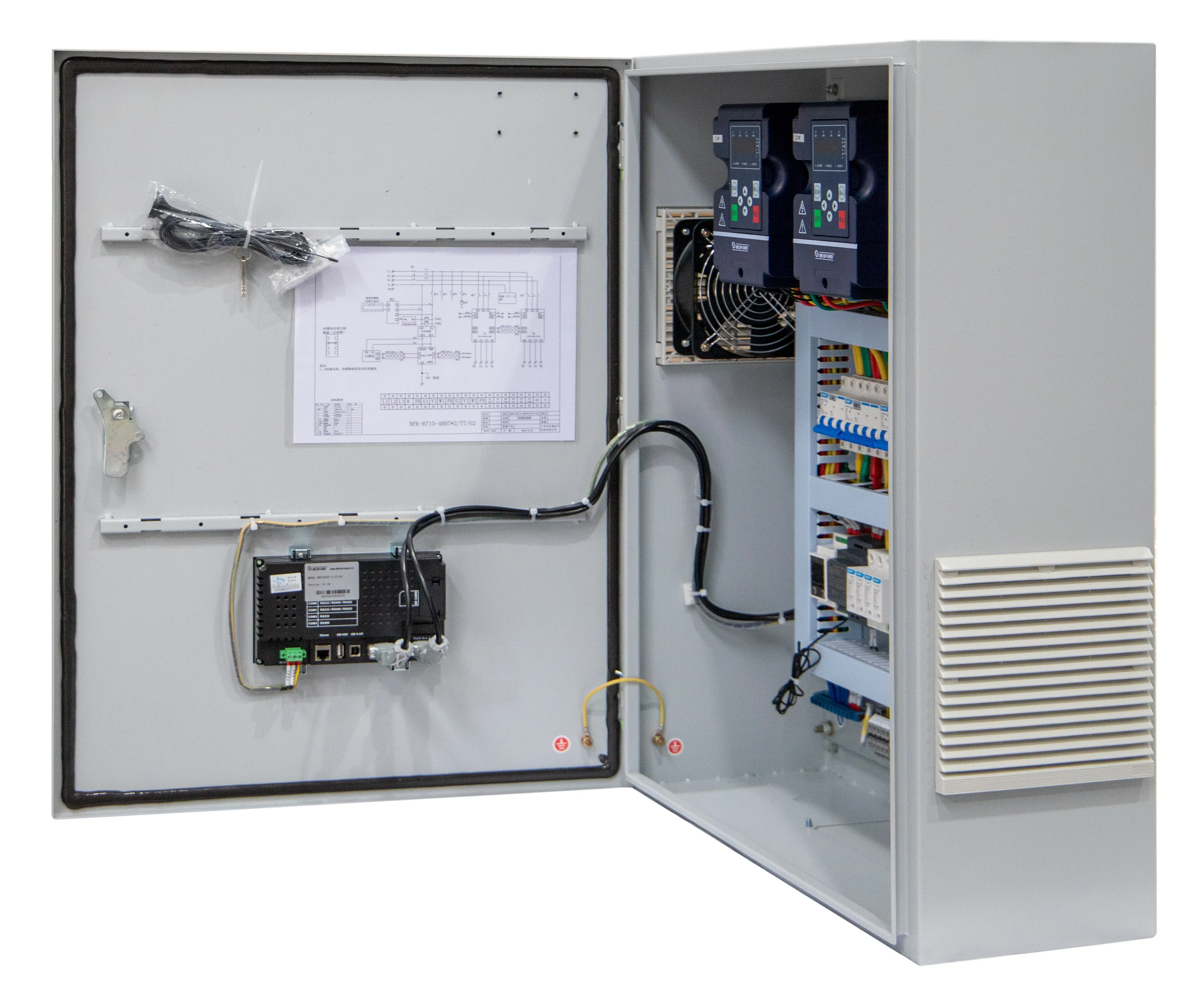 Caixa de Controle de Inversor de Frequência Variável Bedford B503PRO para Uso Industrial