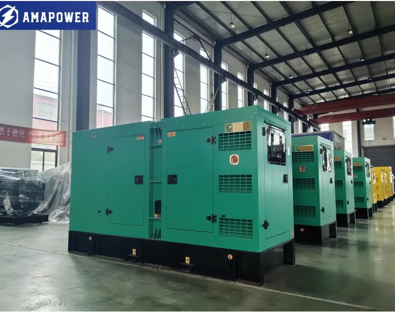 150kVA Gerador de Energia de Backup, Painel de Controle Comap, 110V-690V
