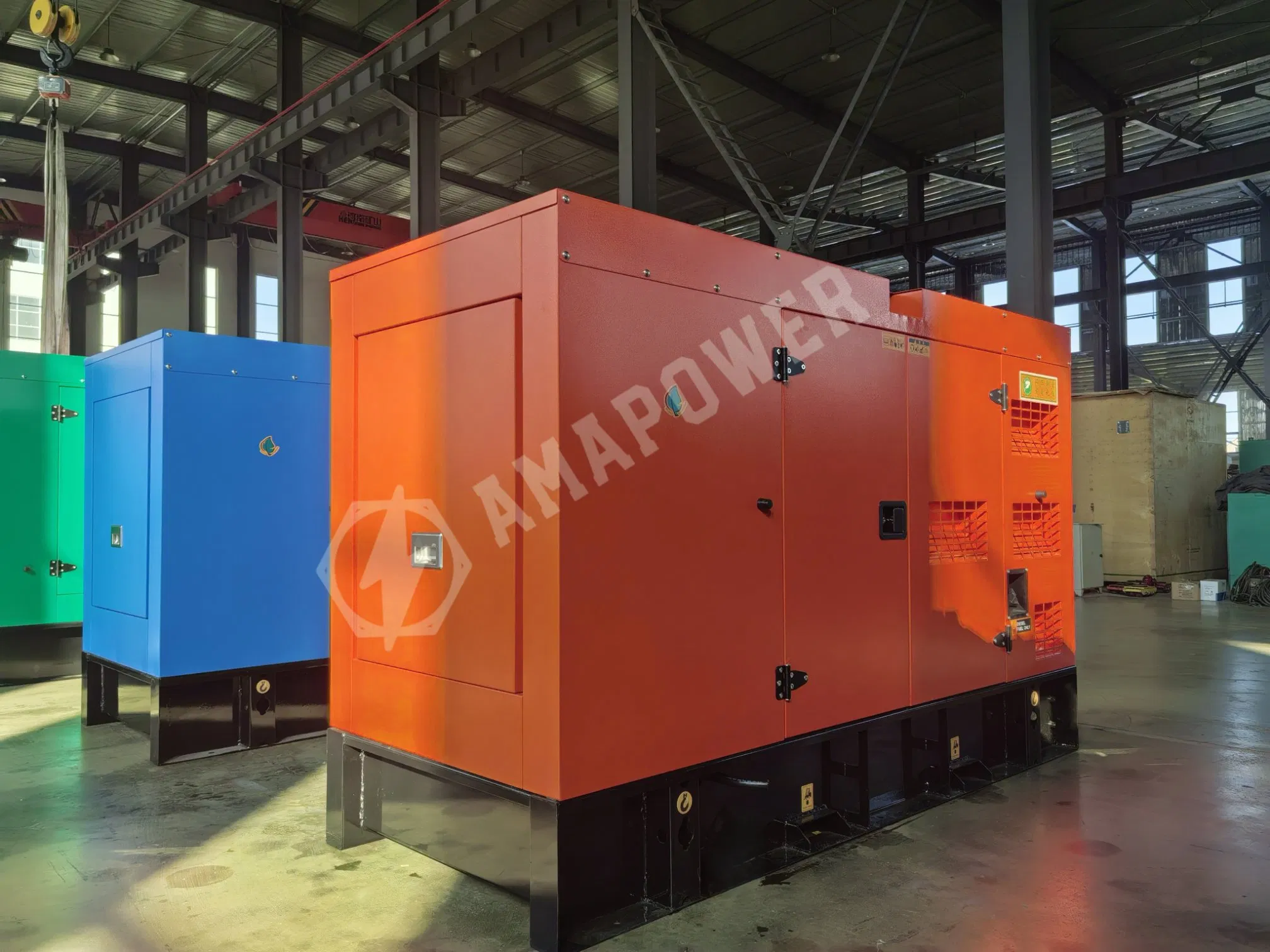 150kVA Gerador de Energia de Backup, Painel de Controle Comap, 110V-690V