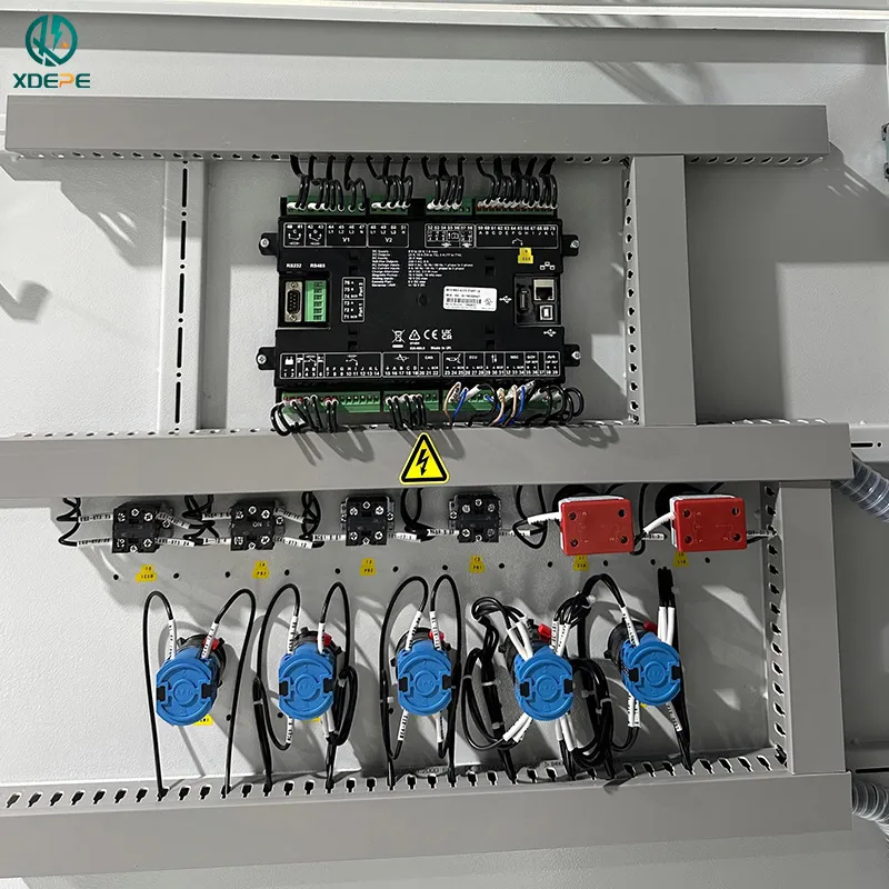 Gerador de Painel de Controle de Sincronização Personalizado para Armário de Operação de Backup de Energia
